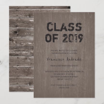 Klasse 2019 Graduation Party Typ Rustikale High Sc