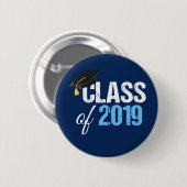 Klasse 2019 Hoher Abschluss Button (Vorne & Hinten)