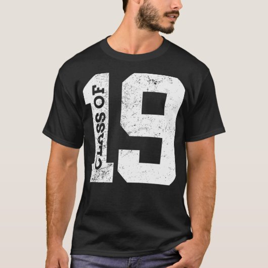 Klasse 2019 Senior Class Abschluss Shirt (Vorderseite)