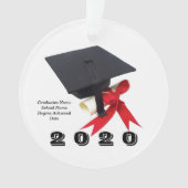 Klasse 2020 Abschluss Day by Janz Ornament (Vorderseite)