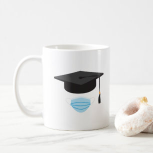 Klasse 2020 Abschluss - Graduierungskappe und Gesi Kaffeetasse