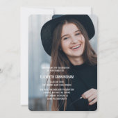 Klasse 2020 | Ankündigung von Foto Abschluss (Rückseite)