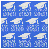 Klasse 2020 Graduation Cap Blue oder Choose Color Stoff (Muster)