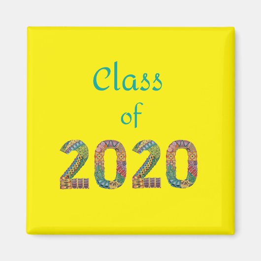 Klasse 2020 magnet (Vorne)