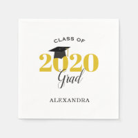 Klasse 2020 | Modernes Gold und Schwarz