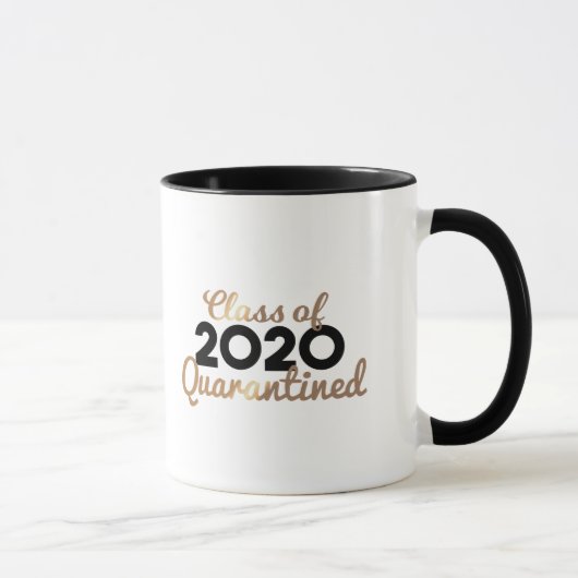 Klasse 2020 Quarantäne-Tasse Tasse (Rechts)