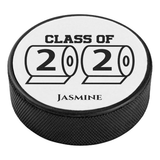 Klasse 2020 Toilettenpapier Individuelle Name Absc Eishockey Puck (3/4)