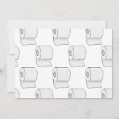 Klasse 2020 Toilettenpapier mit Foto Einladung (Rückseite)