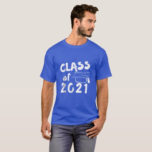 Klasse 2021 Abschluss-Geschenk T-Shirt (Vorne ganz)