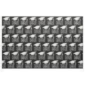 Klasse 2021 Graduation Cap Black Stoff (Fat Quarter (45,7 x 55,9 cm))