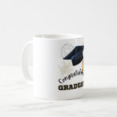 Klasse 2021 | Herzlichen Glückwunsch Graduate Kaffeetasse (Vorderseite Links)