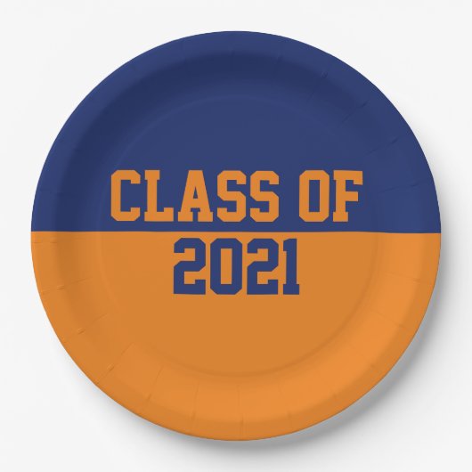 Klasse 2021 pappteller (Vorderseite)