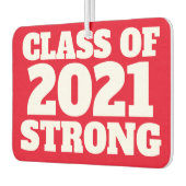 Klasse 2021 starker, roter Senior Autolufterfrischer (Links)