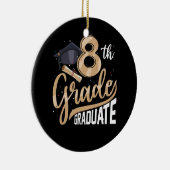 Klasse 2022 Abschluss Senior Keramik Ornament (Rechts)
