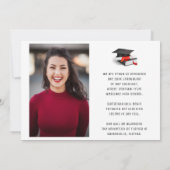 Klasse 2022 Ankündigung des Drei-Foto-Abschlusses (Rückseite)