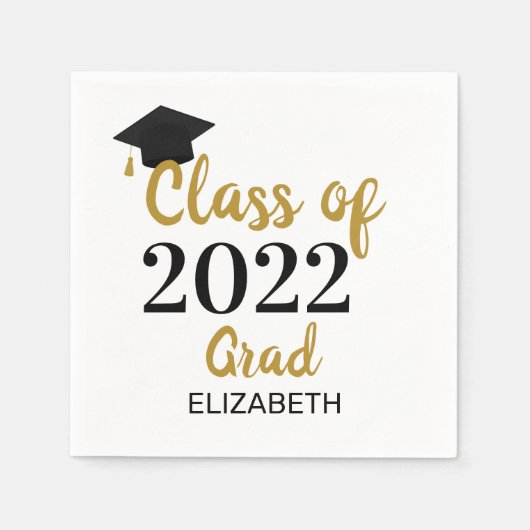 Klasse 2022 Name Serviette (Vorderseite)