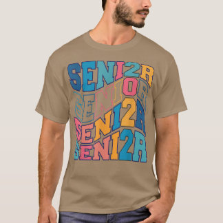Klasse 2022 Senior 22 Graduate Proud Mama Abschlus T-Shirt