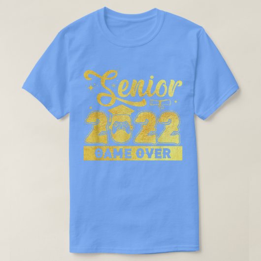 Klasse 2022: Videospiel über Schule T-Shirt (Design vorne)