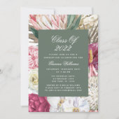 Klasse 2022 Wasserfarbener Abschluss Einladung (Vorderseite)