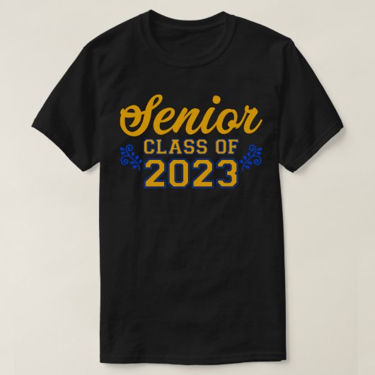 Klasse 2023: 2023 Grad 2 T-Shirt (Design vorne)