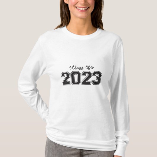Klasse 2023, Abschluss, 2023 Senioren T-Shirt (Vorderseite)