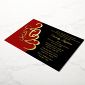 Klasse 2023 Abschluss Einladung (Gedreht)