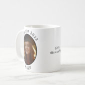 Klasse 2023 Abschluss Gift Foto Kaffeetasse (Vorderseite Links)