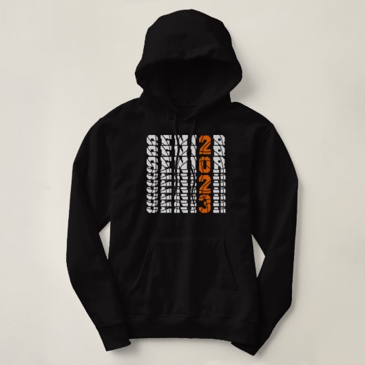 Klasse 2023 Abschluss Graduate Basketball Senio Hoodie (Design vorne)