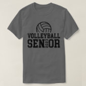 Klasse 2023 Abschluss Volleyball Senior 2023 T- T-Shirt (Design vorne)