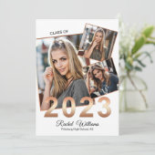 Klasse 2023 Ankündigung eines Party für Hochschula (Stehend Vorderseite)