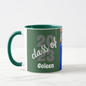 Klasse 2023 | Benutzerdefiniertes modernes Foto fü Tasse (Links)