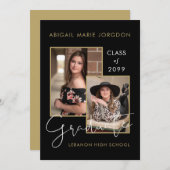 Klasse 2023 Fotos Abschluss Open House Ankündigung (Vorne/Hinten)