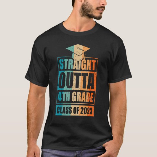 Klasse 2023 Grad Grad Grad T-Shirt (Vorderseite)