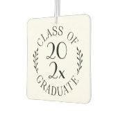 Klasse 2023 Graduate Chic Black Emblem Autolufterfrischer (Links)