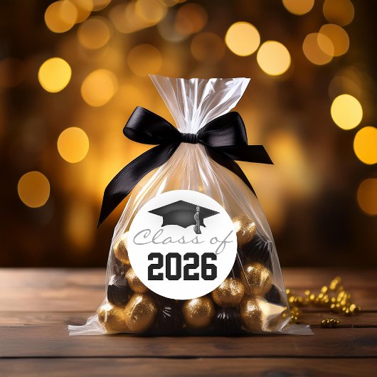 Klasse 2023 Graduationsstufe Runder Aufkleber