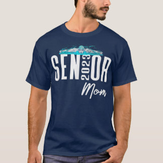 Klasse 2023 Hochrangige Mama Schwimmteam Schwimmer T-Shirt