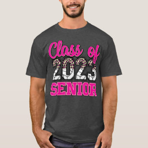 Klasse 2023 Leopardenrosa T-Shirt