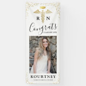 Klasse 2023 | Medizinische Abschluss Tür Banner (Vertikal)