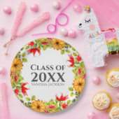 Klasse 2023 Moderner, heller Abschluss Pappteller (Party)