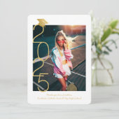 Klasse 2023 Modernes Abschluss Open House Einladun Ankündigung (Stehend Vorderseite)