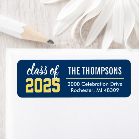 Klasse 2023 Navy Yellow Abschluss Address (Insitu)