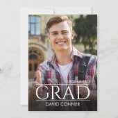 Klasse 2023 Party Grad 4 Foto Ankündigung (Vorderseite)