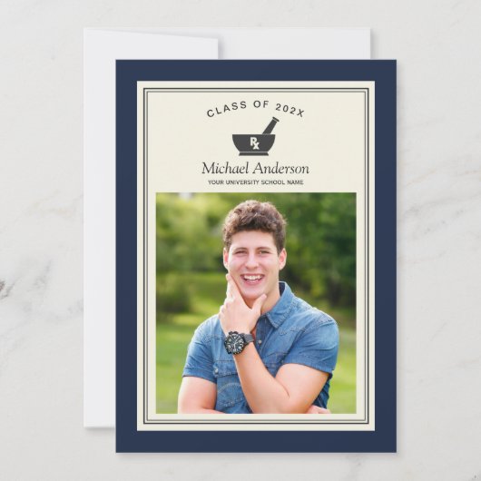 Klasse 2023 Pharmacy School Graduation Party Einladung (Vorderseite)