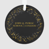 Klasse 2023 Schwarz | FOTO Ornament (Rückseite)