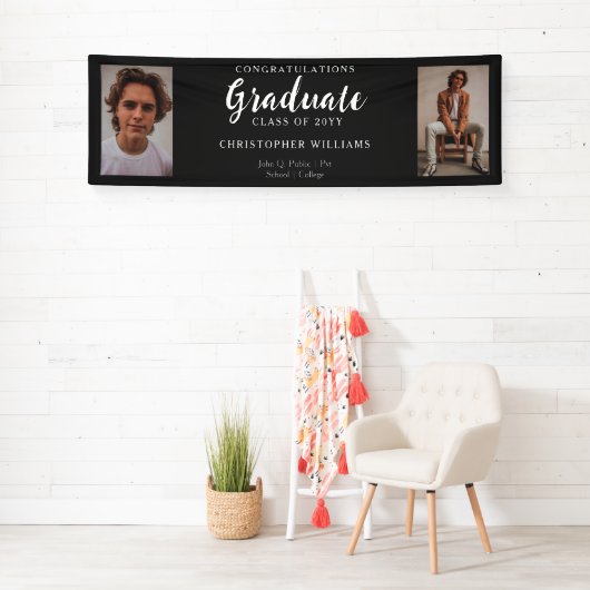 Klasse 2023 Script Text 2 Foto - Schwarz Banner (Insitu)