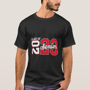 Klasse 2023 Senior 2023 Abschluss oder erster Tag T-Shirt