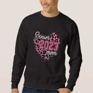 Klasse 2023 Senior 2023 Mama Pink Heart School Gr Sweatshirt