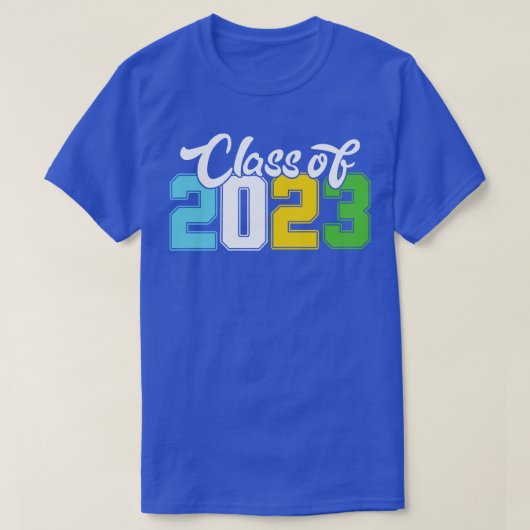 Klasse 2023 Senior 2023 T-Shirt (Design vorne)