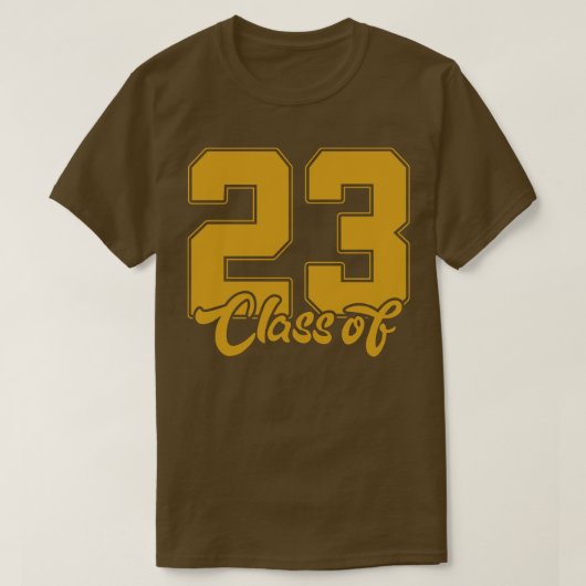 Klasse 2023 Senior 2023 T-Shirt (Design vorne)