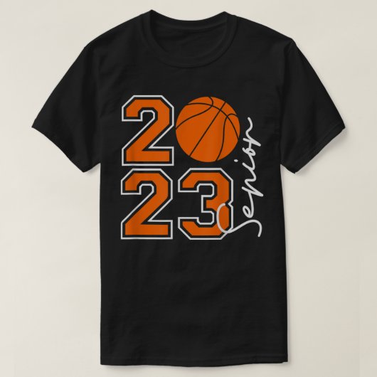 Klasse 2023 Senior Basketball Player Senioren 202 T-Shirt (Design vorne)